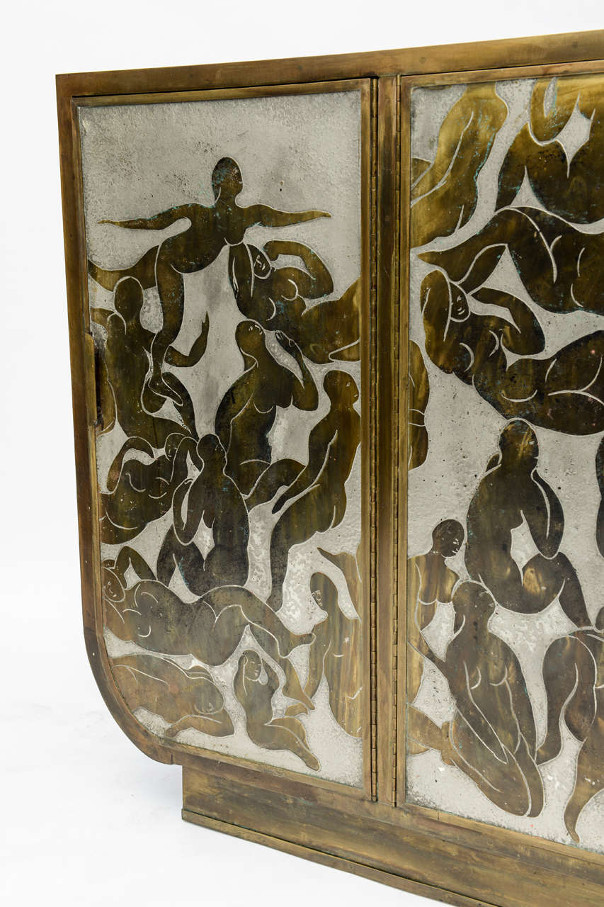 American Rare Philip and Kelvin Laverne Bathers Cabinet