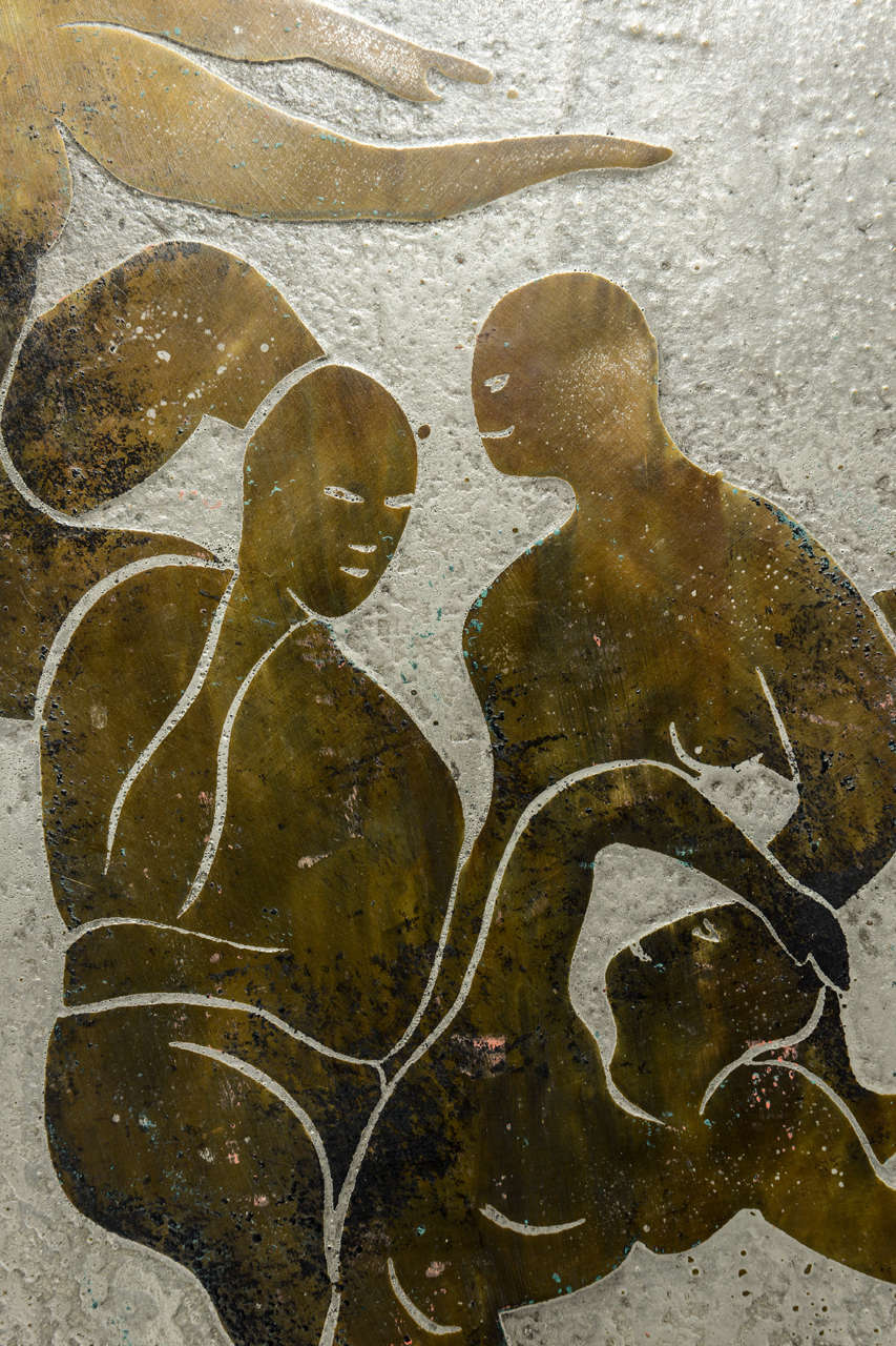 Mid-20th Century Rare Philip and Kelvin Laverne Bathers Cabinet