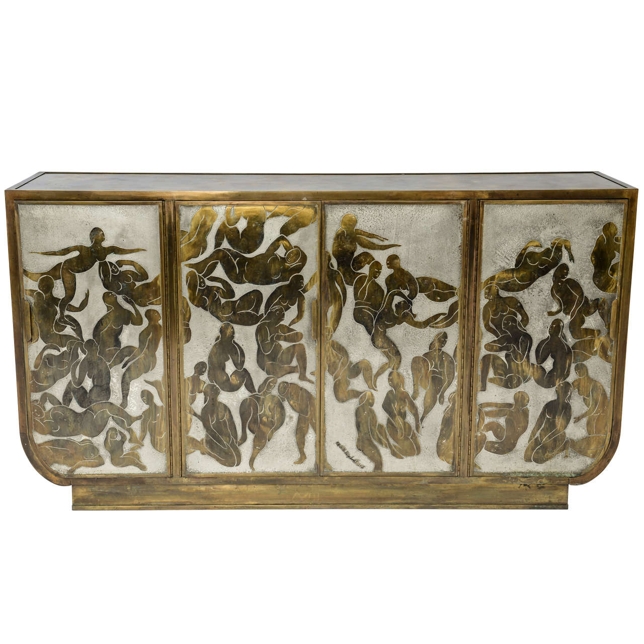 Rare Philip and Kelvin Laverne Bathers Cabinet