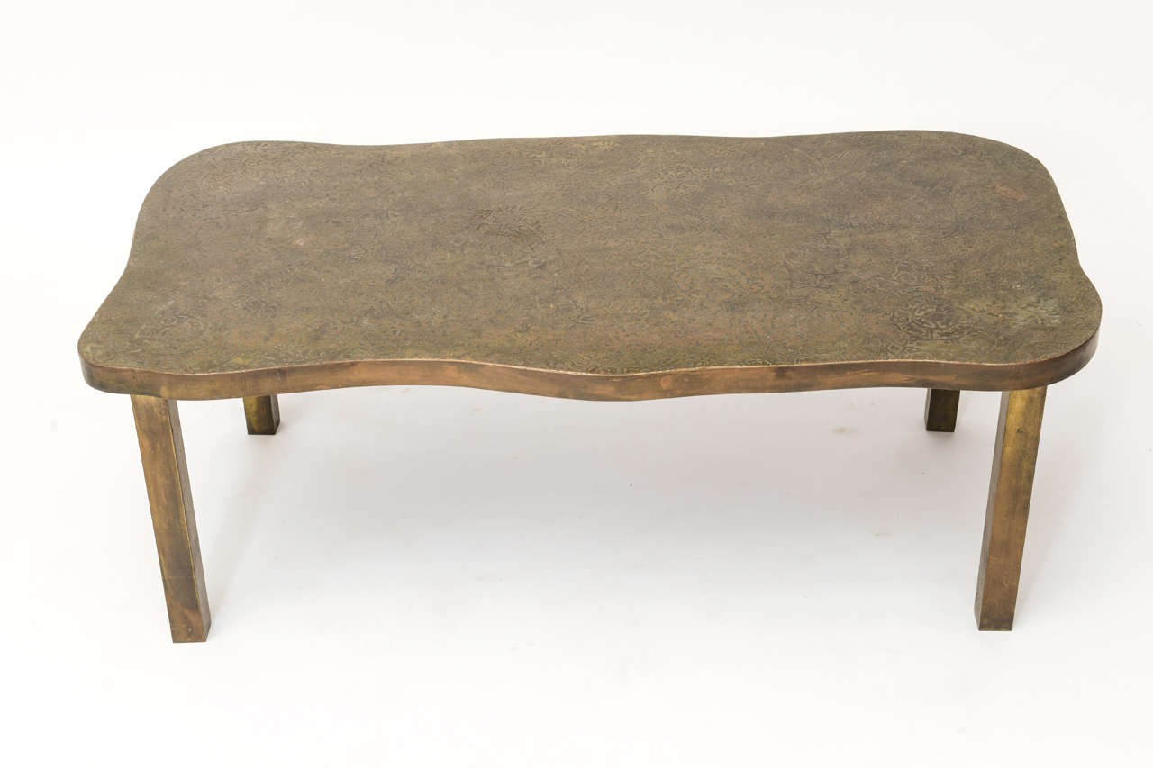 American Laverne Etruscan Coffee Table