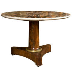 French Empire Center Table