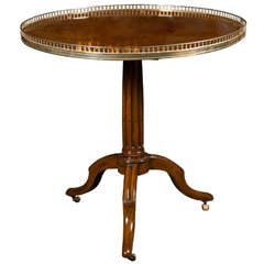 French Mahogany Center Table