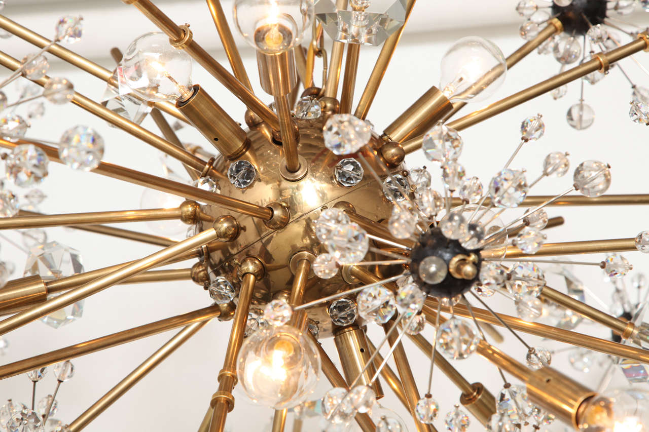 Austrian 16 light Lobmeyr Metropolitan chandelier