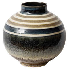 Charles Catteau - Boch Frères Keramis - Grès (stoneware) Vase