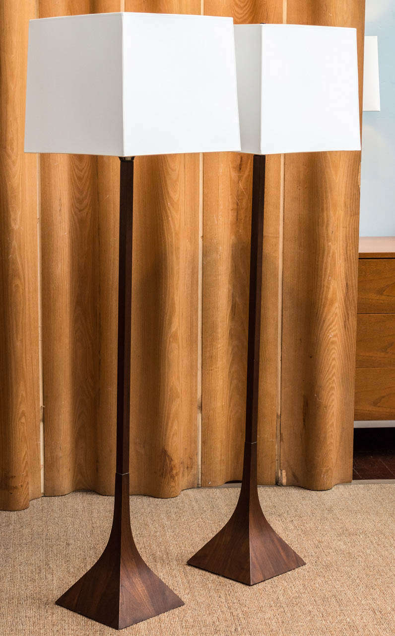 American Pair of Laurel Floor Lamps