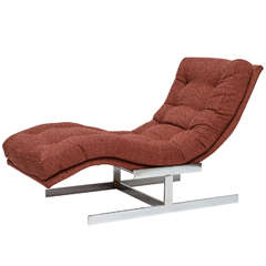 Milo Baughman Chaise Longue