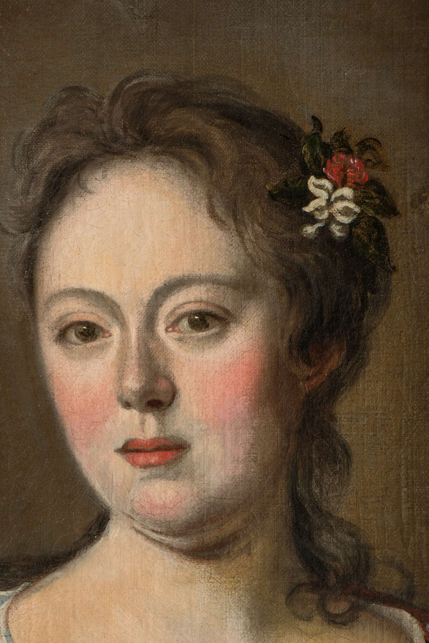 Oil on Canvas of Noble Lady