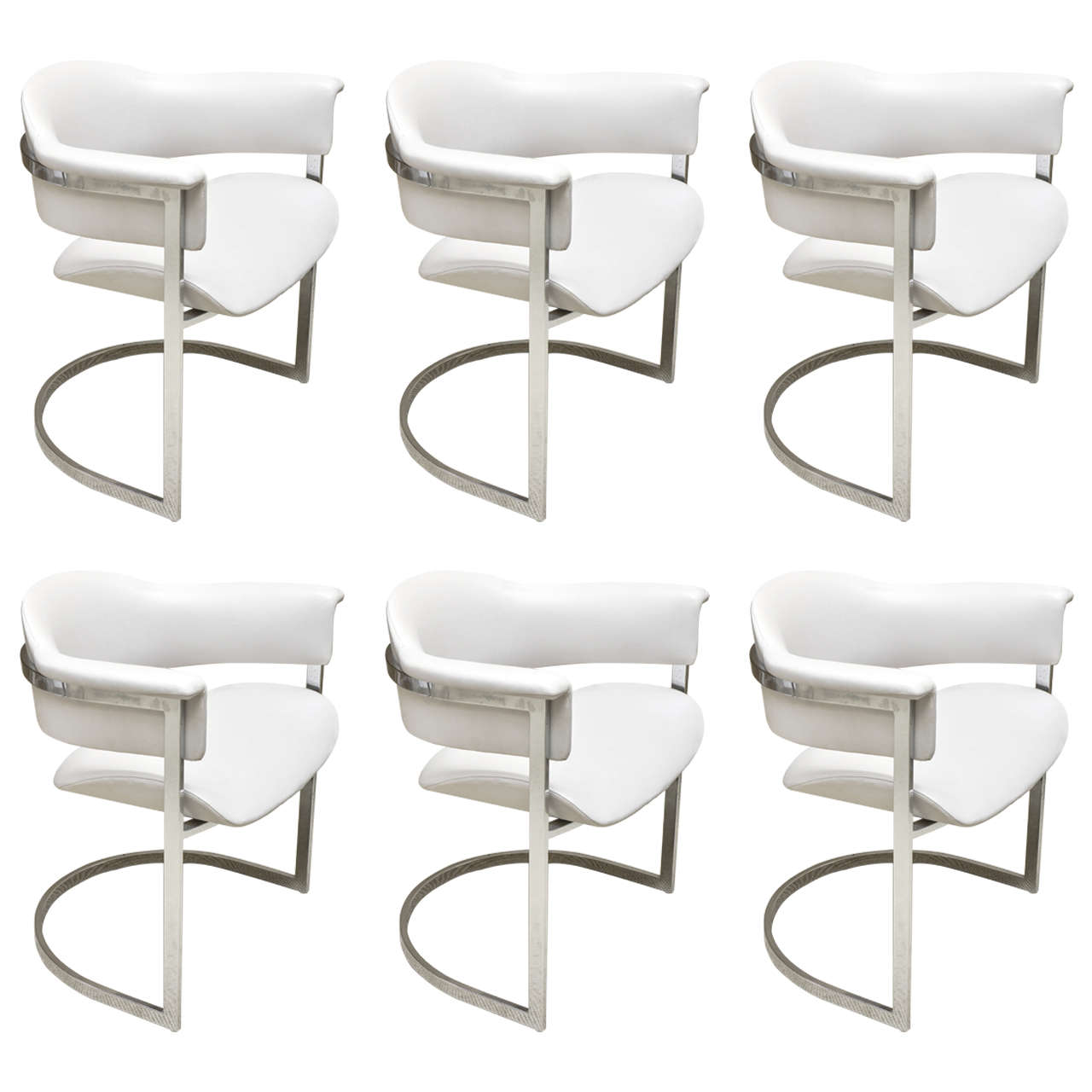 italian leather and chrome dining chairs set of six vintage grey leather and chrome italian dining italian leather and chrome dining chairs set of six vintage grey leather and chrome italian dining