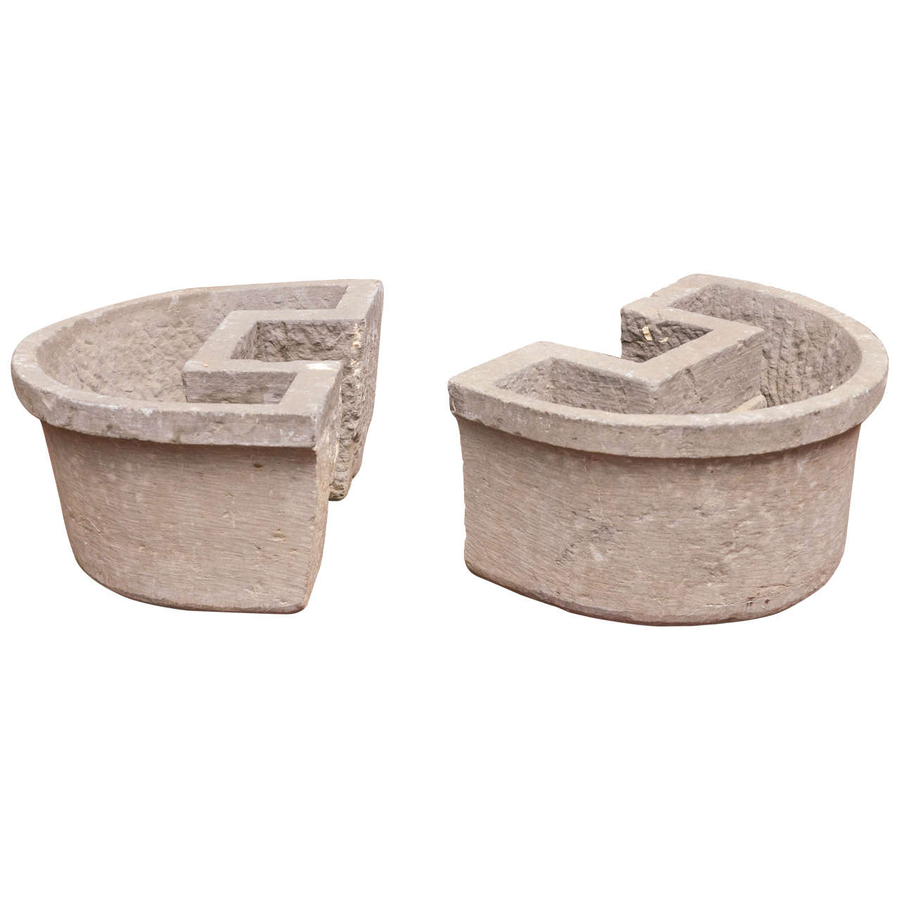 Demilune Planters