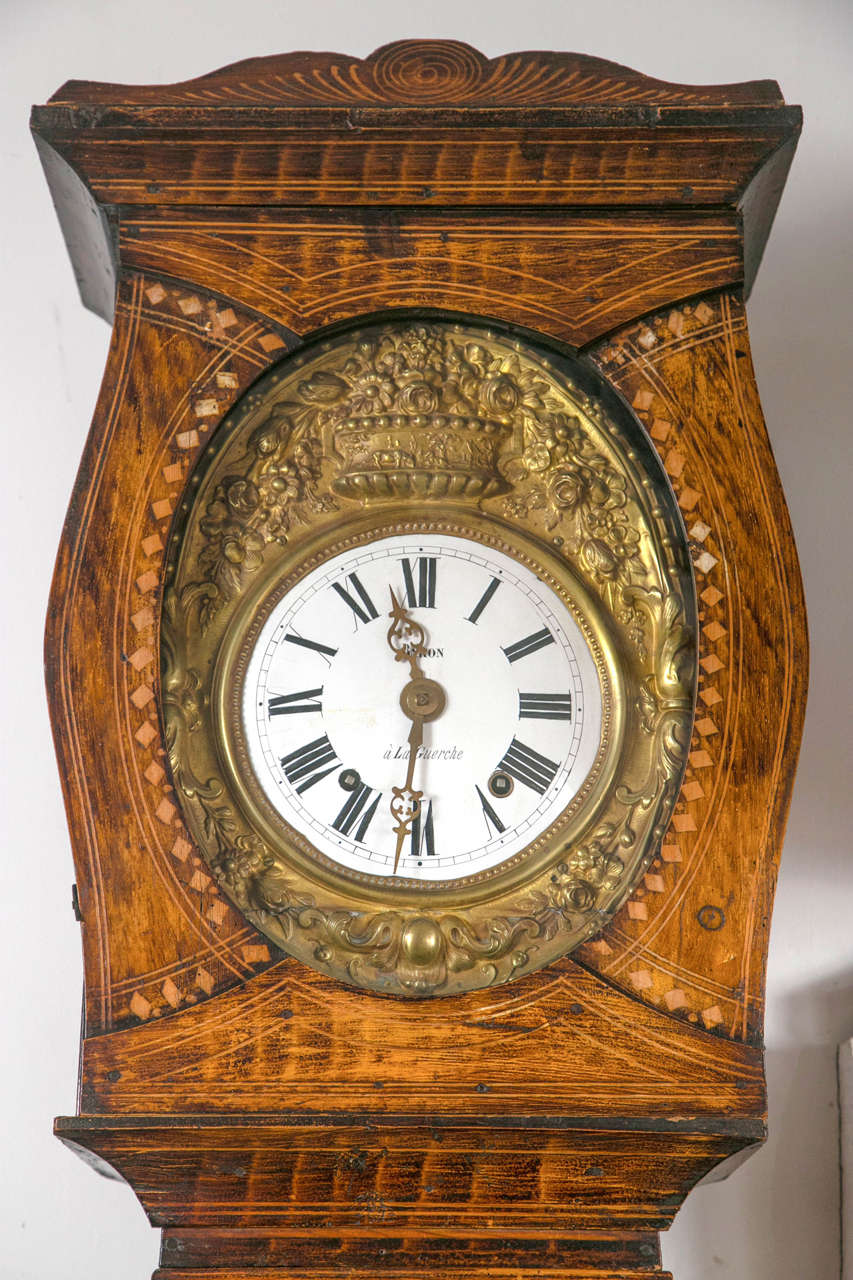 Provincial français Horloge Morbier en vente