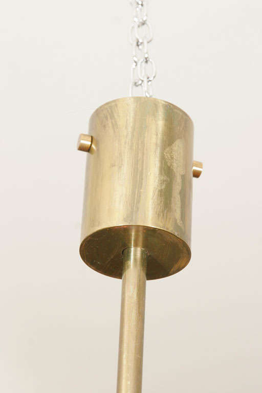 Italian 1950'S ITALIAN WEIGHTED CEILING LAMP