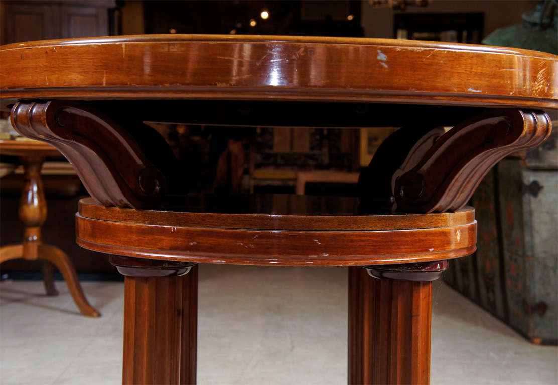 Danish Mahogany Center Table For Sale