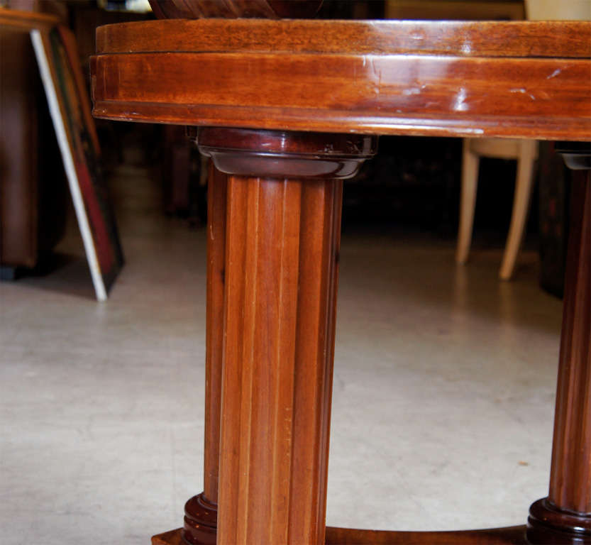 Mahogany Center Table For Sale 2