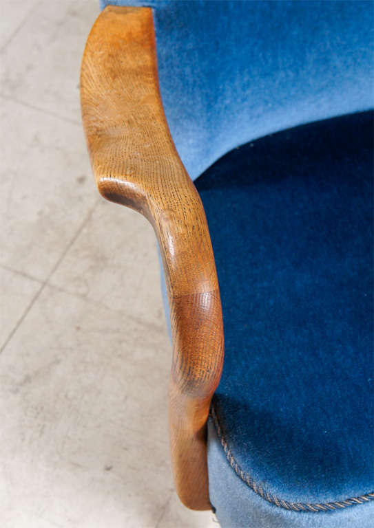 Blue Armchair by Alfred Christiansen 5