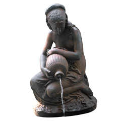 Durenne-Gartenbrunnen aus Gusseisen