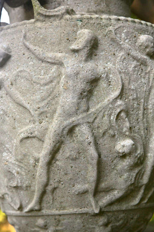 Stone Garden Urn after Townley Vase 1
