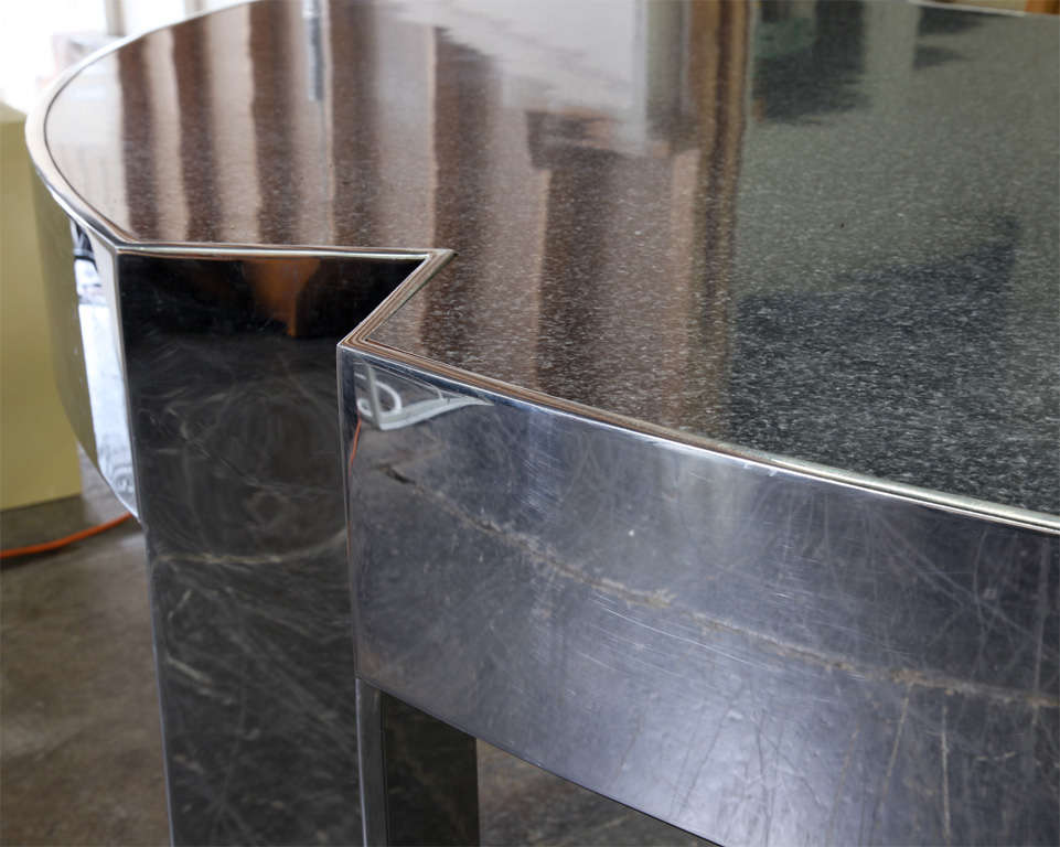 Leon Rosen Mezzaluna Desk for Pace Collection