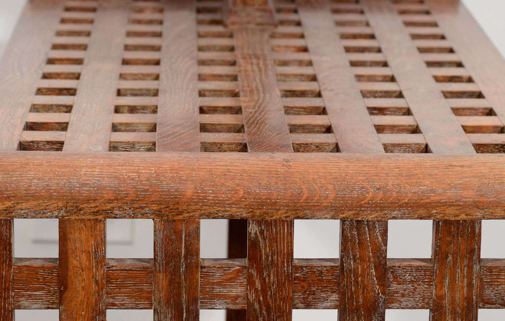 Wood Coffee Table by Étienne Martin