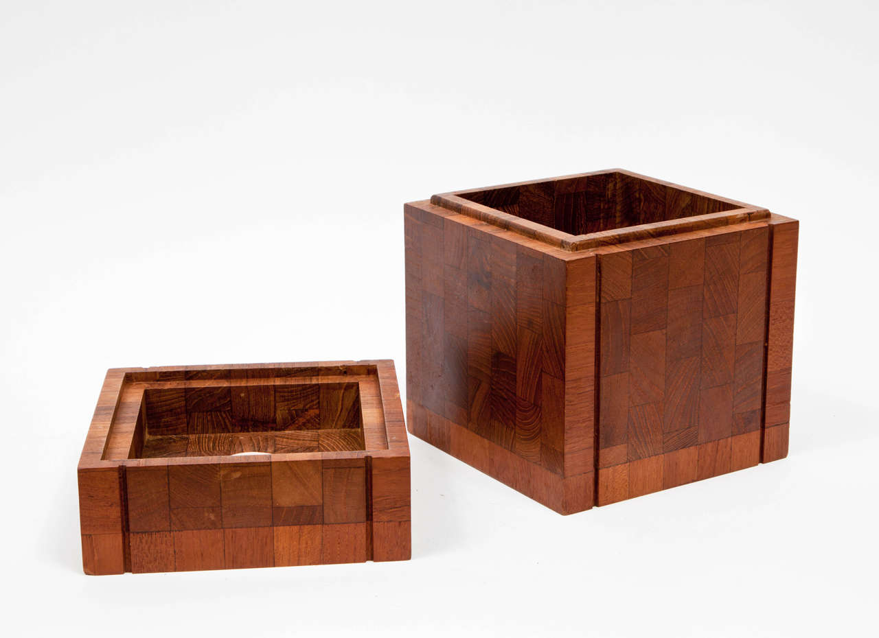 1960s Teak Humidor by Dunhill In Good Condition In New York, NY
