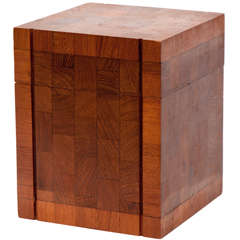 Retro 1960s Teak Humidor by Dunhill