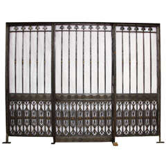Monumental Oscar B Bach Gates from Bank of NY & Trust Co. 12