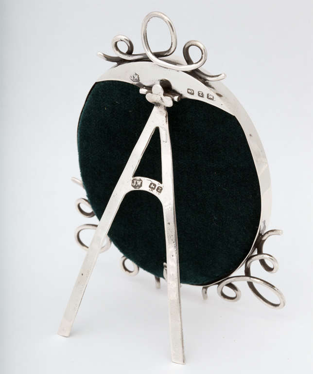 Victorian Sterling Silver Picture Frame