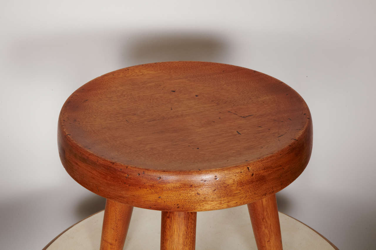Charlotte Perriand Stool In Good Condition In Paris, FR