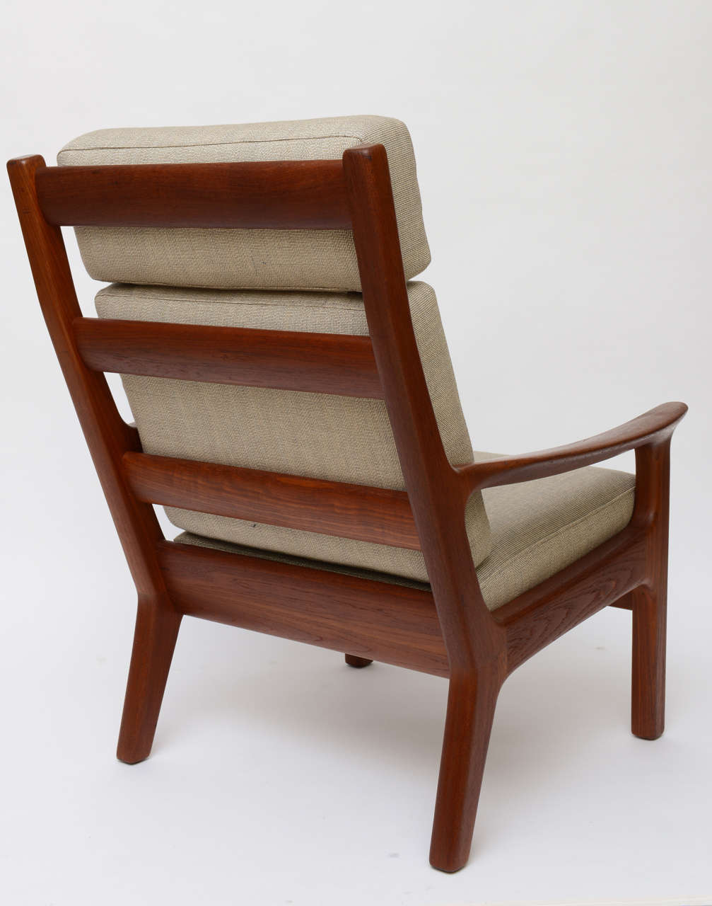 1960s Juul Kristensen Teak Lounge Chair & Ottoman In Excellent Condition In Miami, FL