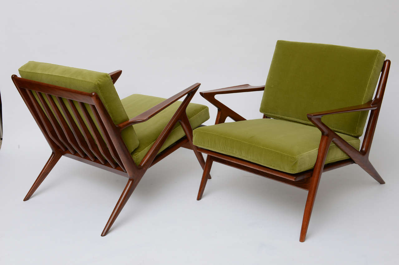 Iconic Poul Jensen Z Lounge Single Chair for Selig 1