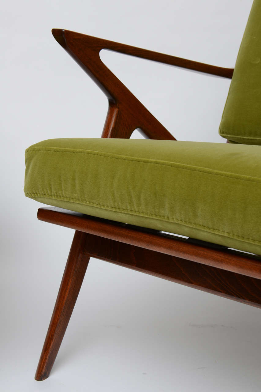 Iconic Poul Jensen Z Lounge Single Chair for Selig 4