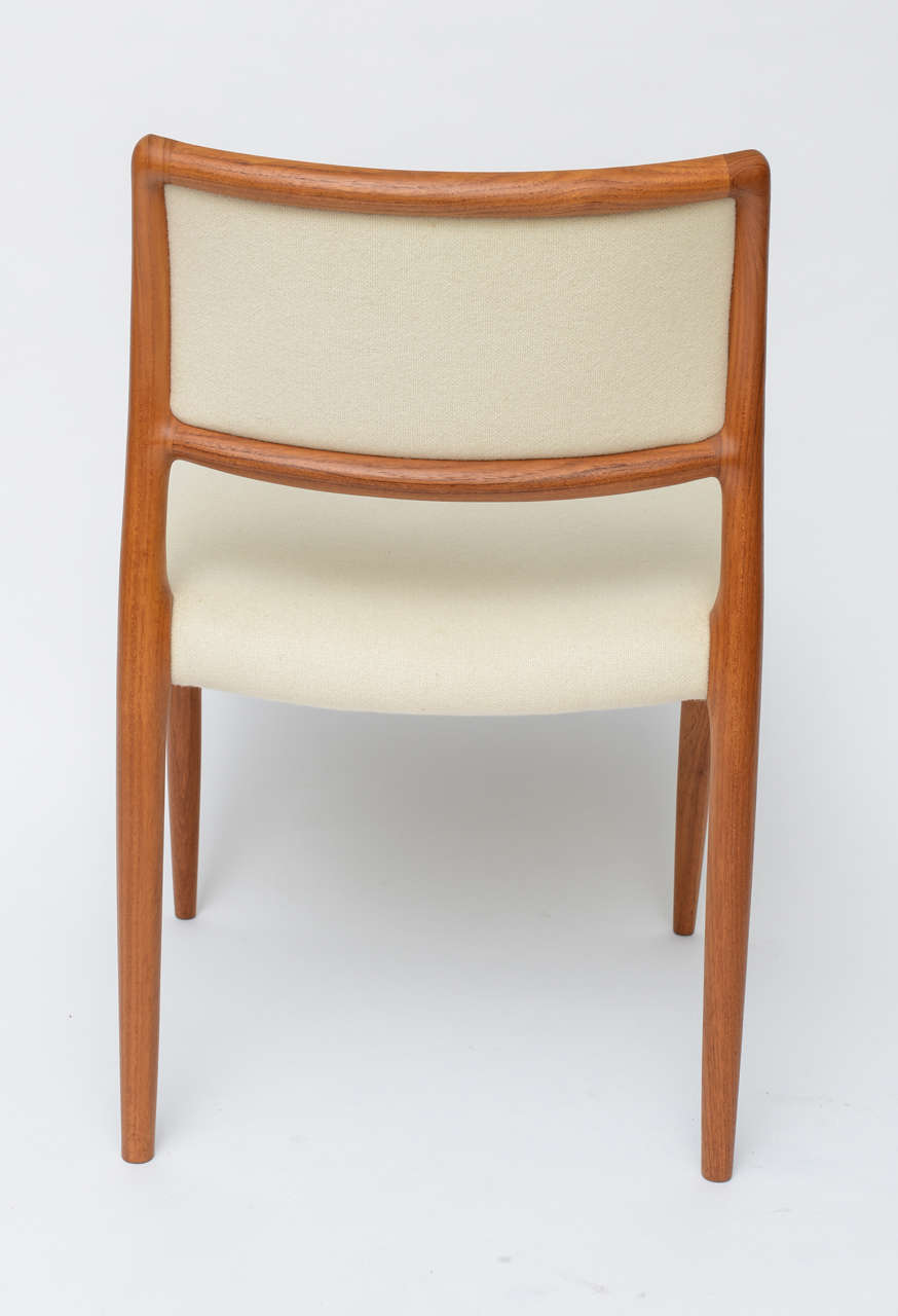 Six Danish Teak Dining Chairs - Neils Otto Moller 1