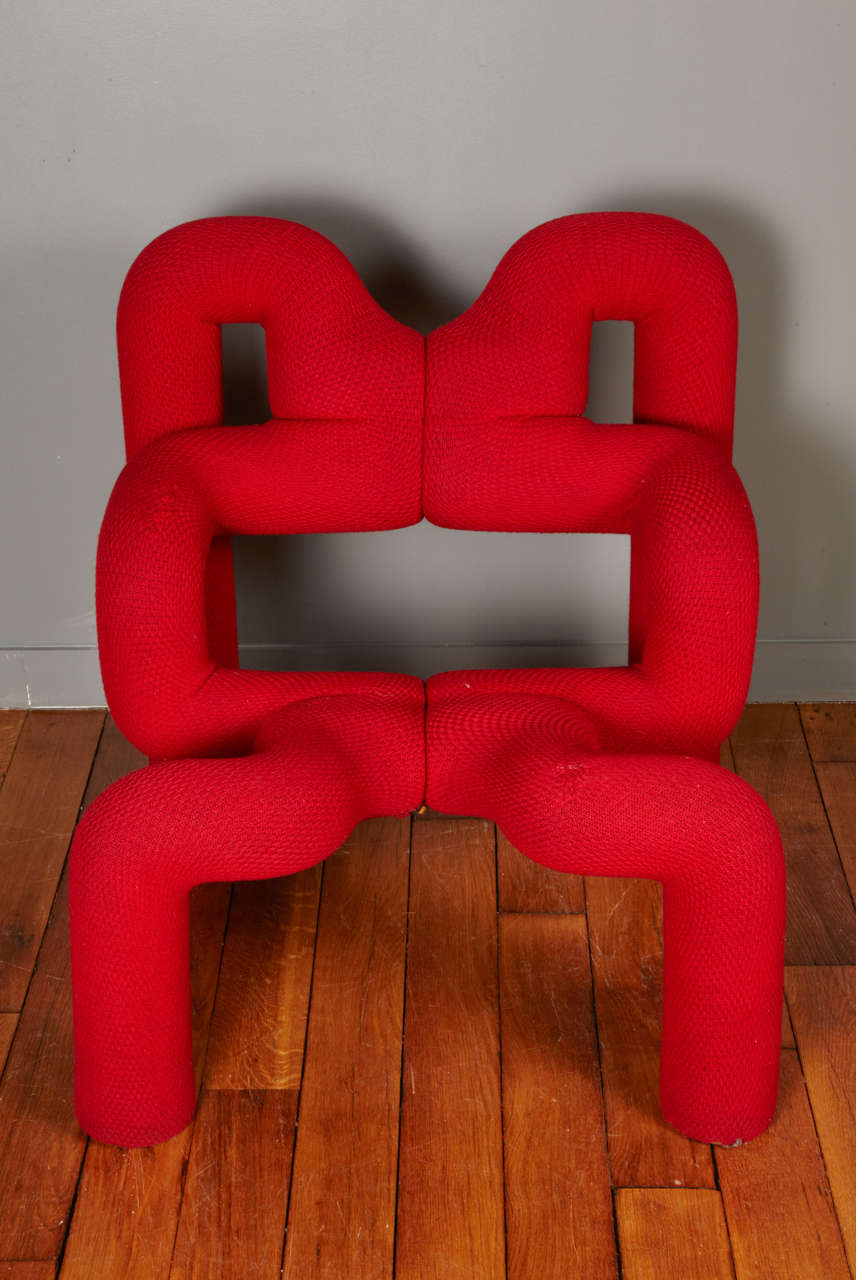 Ekstrem armchair, designed by Terje Ekström in 1972, commercialized i 1984