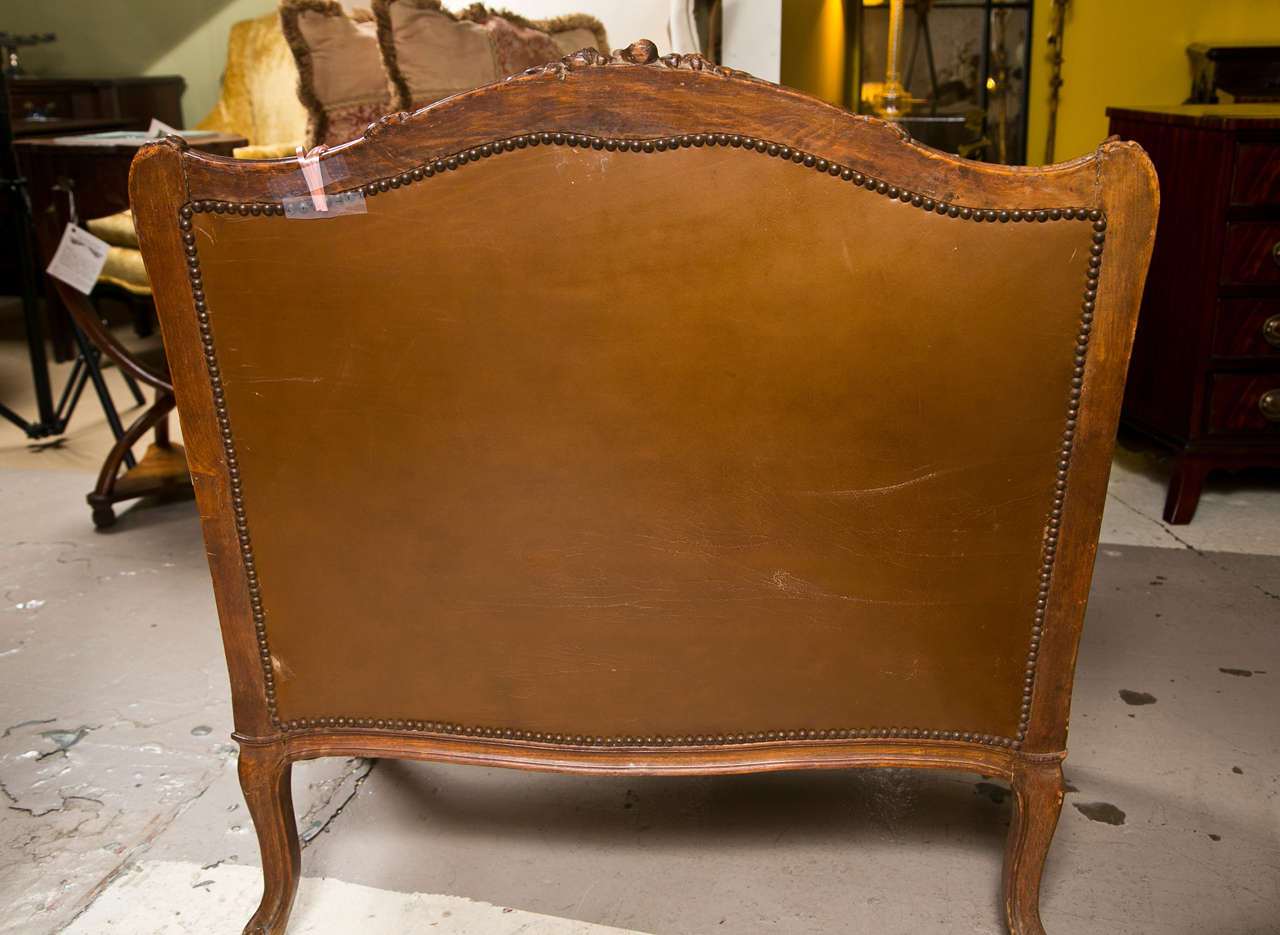 Mid-20th Century French Provincial Style Bergere Chair