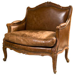 French Provincial Style Bergere Stuhl