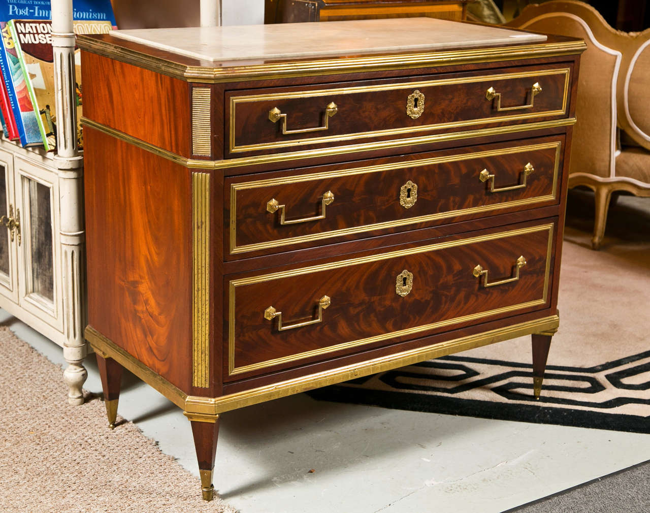 French Louis XVI Style Chest of Drawers 4