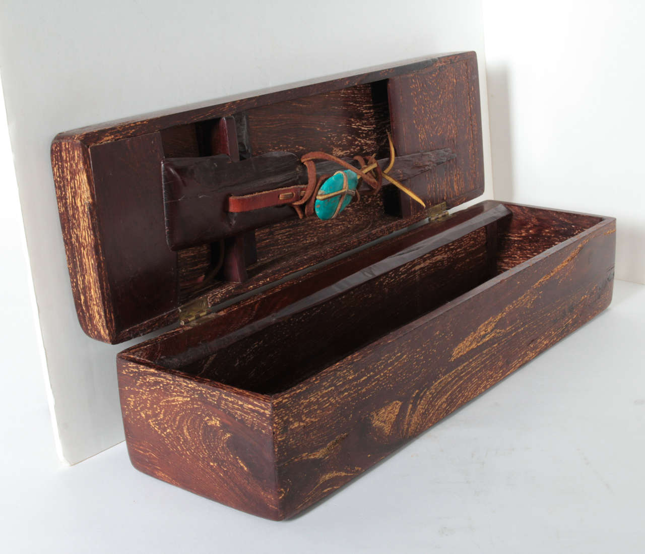 Jan de Swart Hand-Carved Zebrawood Mystery Box, circa 1970