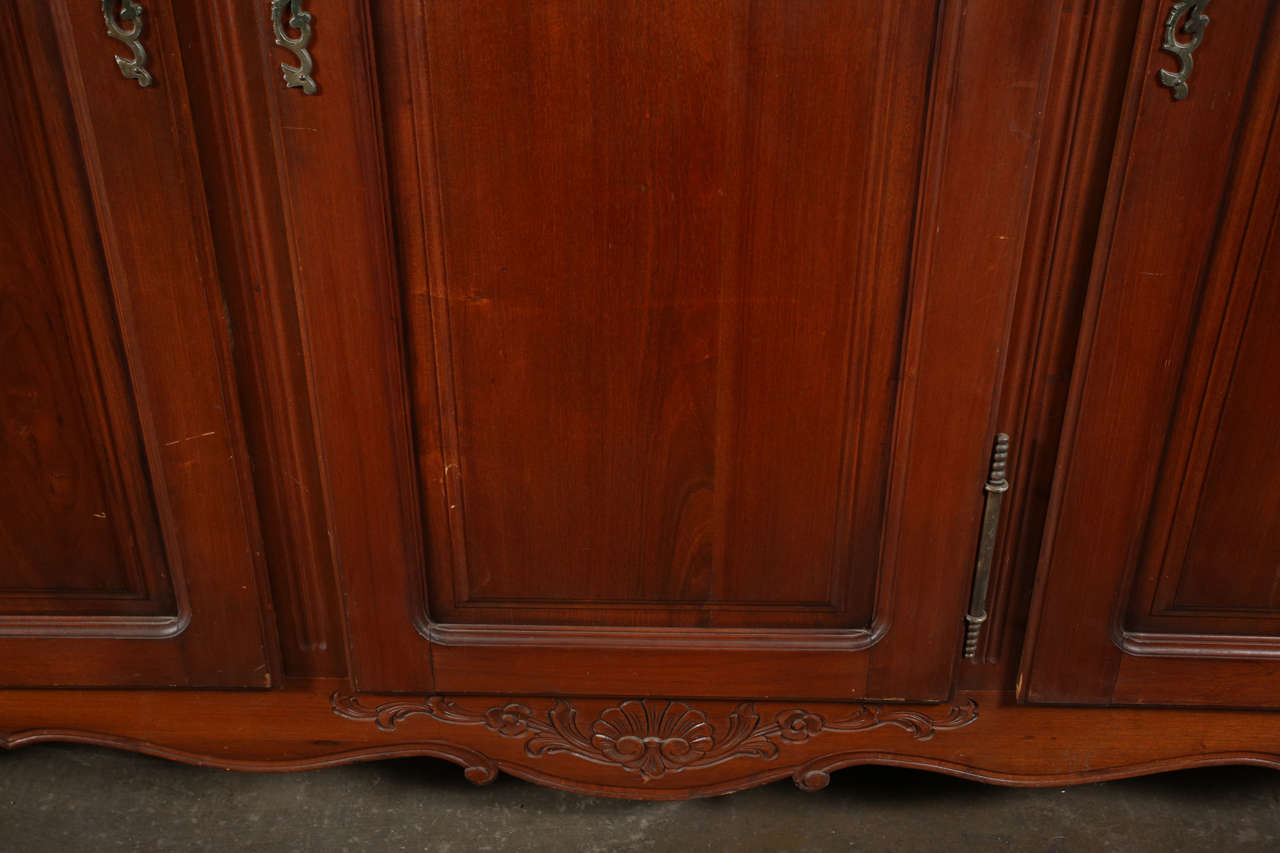 Large Combination Armoire and Dresser In Excellent Condition In Los Angeles, CA