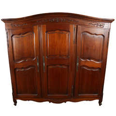 Large Combination Armoire and Dresser