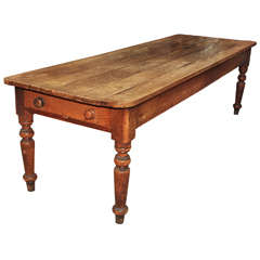 English Servents Hall Table English Servents Hall Table