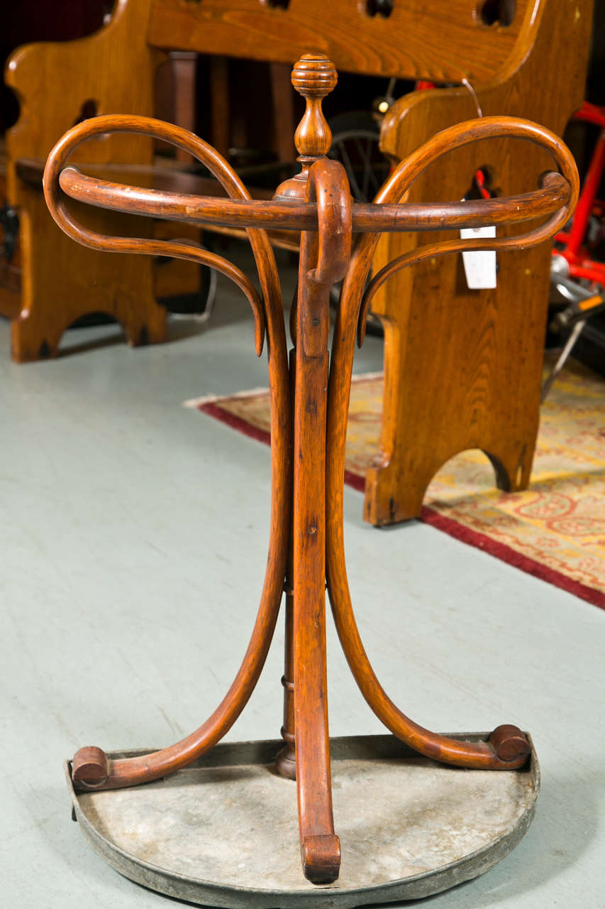 Rare Viennese Thonet Umbrella Stand 1