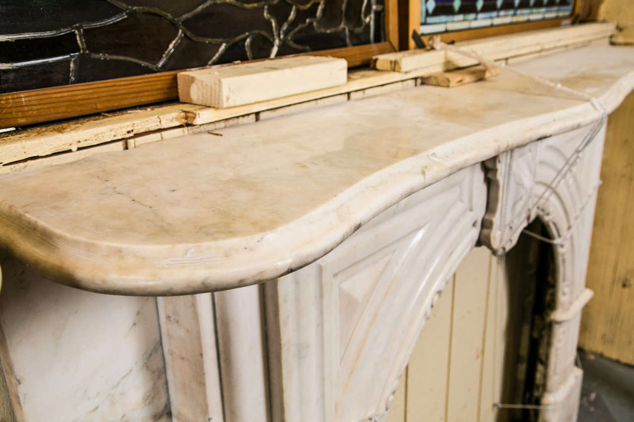 Antique Victorian Marble Mantel at 1stDibs