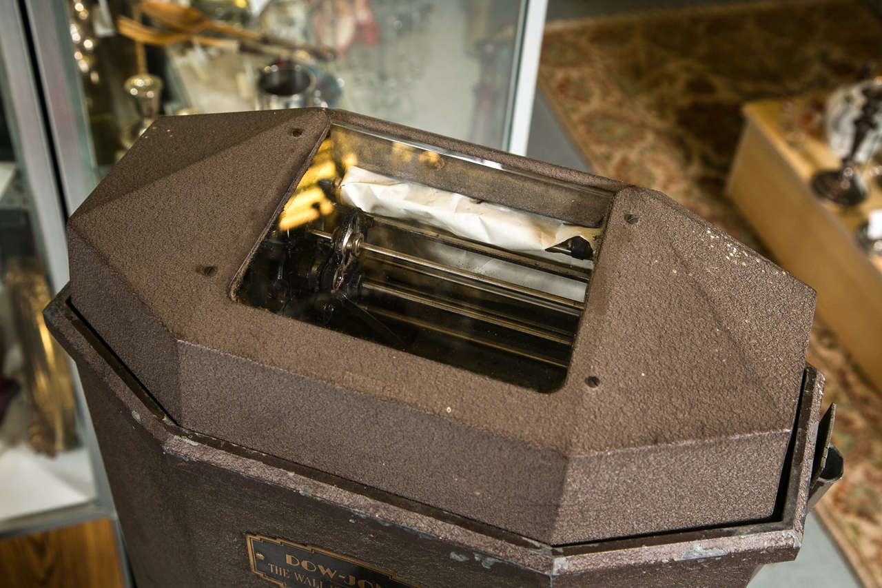 1940's Dow Jones Stock Ticker Machine at 1stDibs