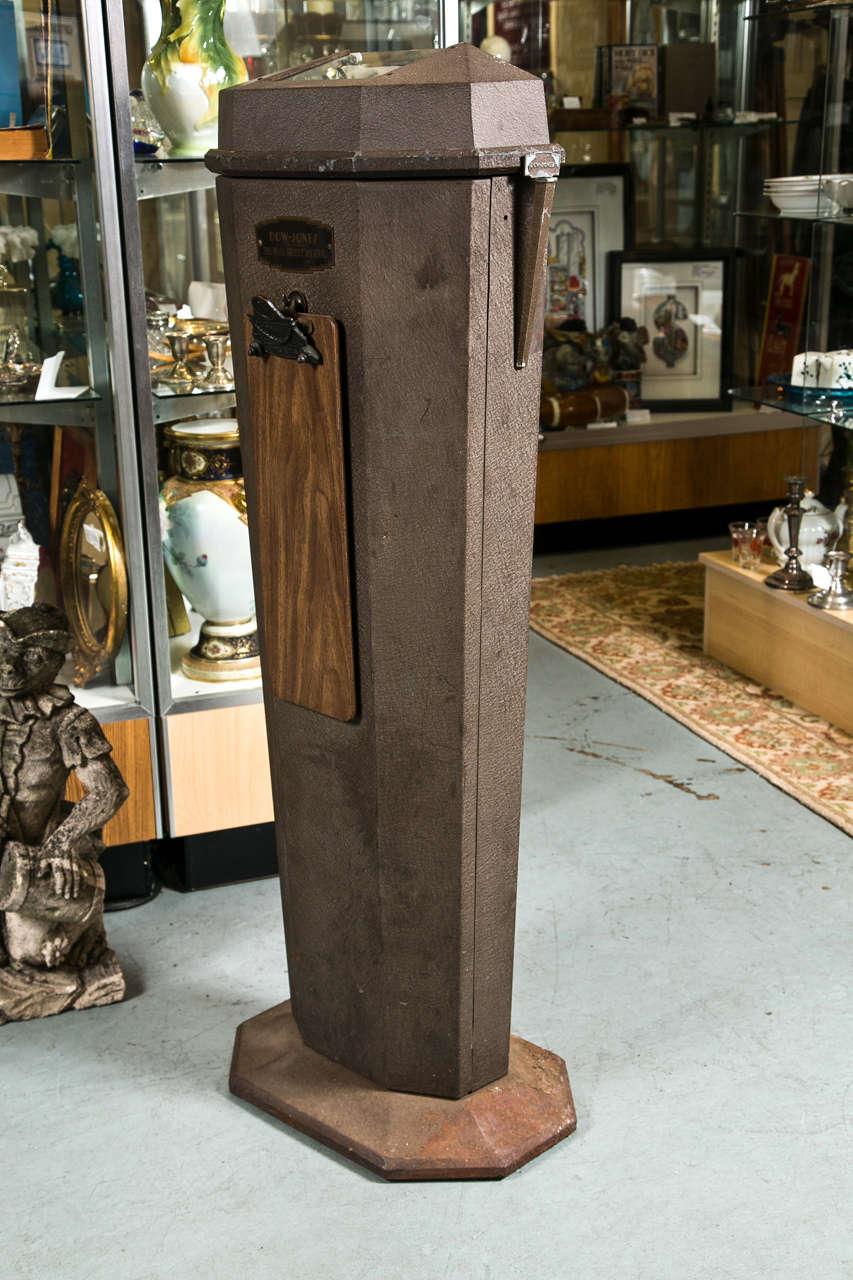 1940's Dow Jones Stock Ticker Machine at 1stDibs