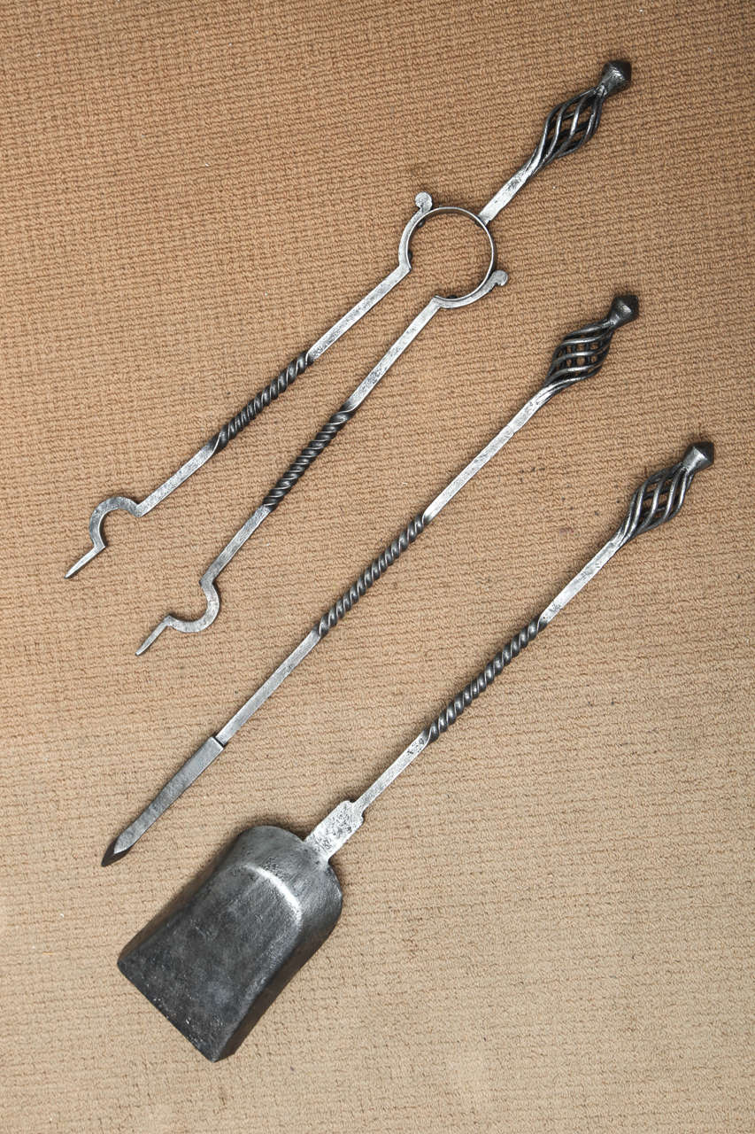 Set of Arts and Crafts Fire Tools 2