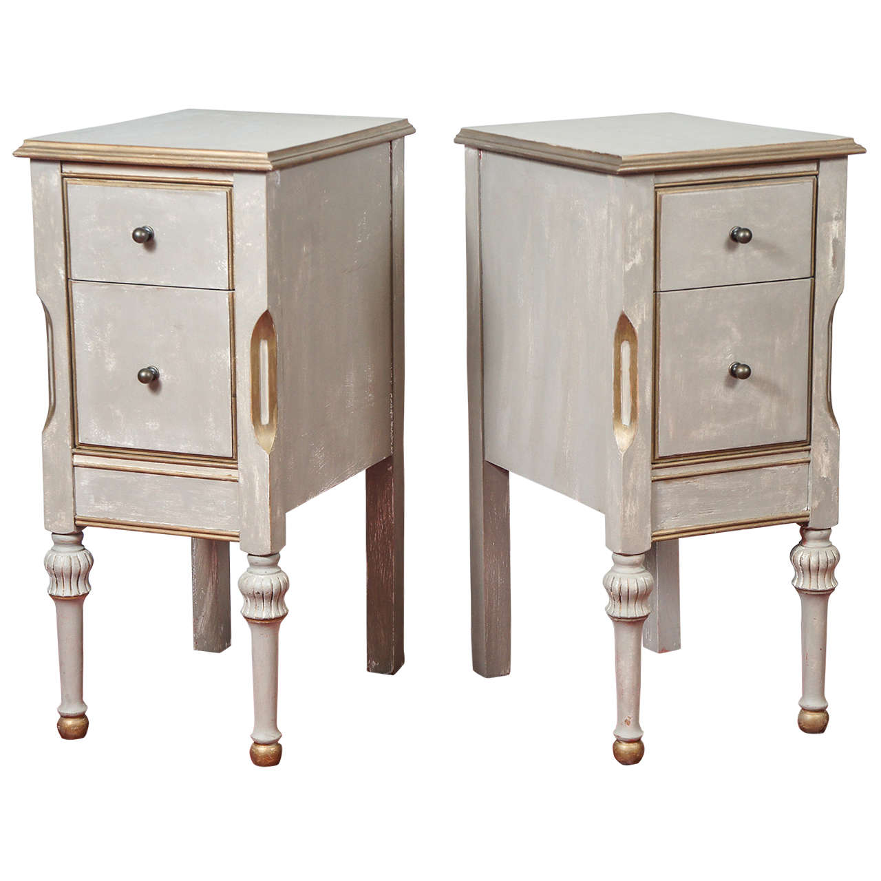 Swedish Gustavian Style Nightstands at 1stdibs