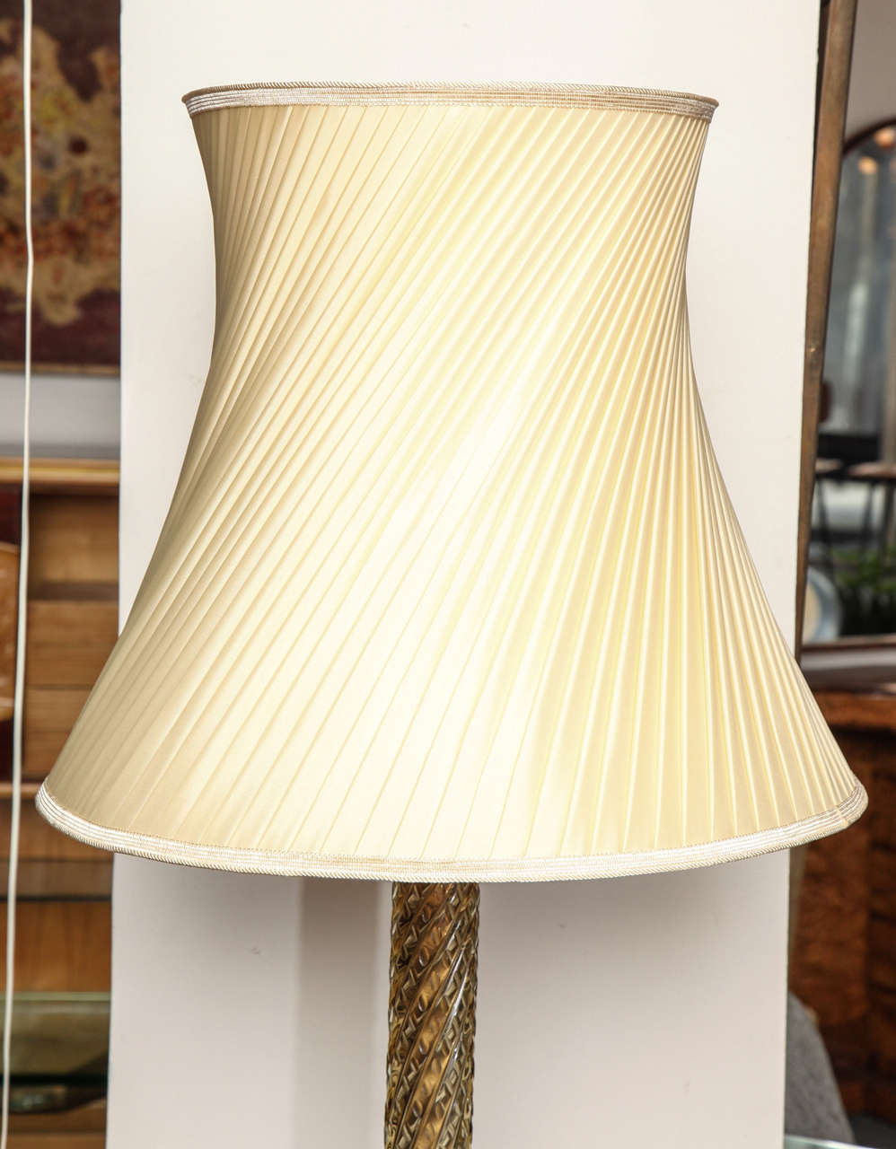 Art Deco Venini Floor Lamp, Made in Venice, 1938 For Sale 2