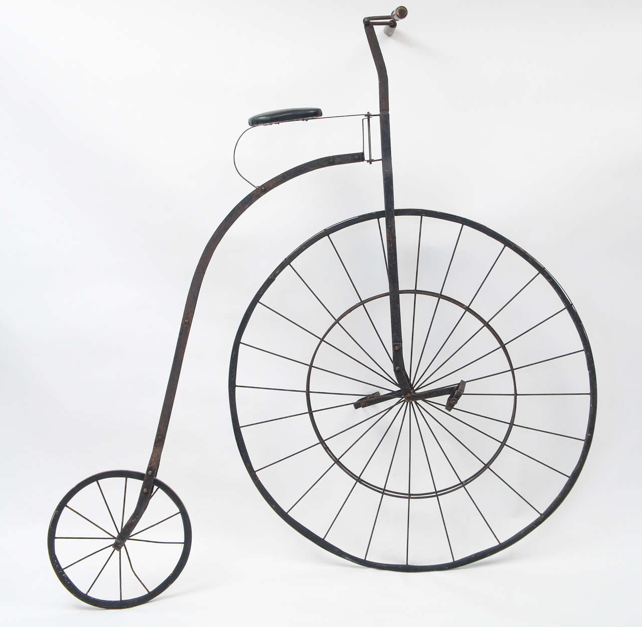 Early 20th C.Metal Bicycle "Bone Shaker" Replica