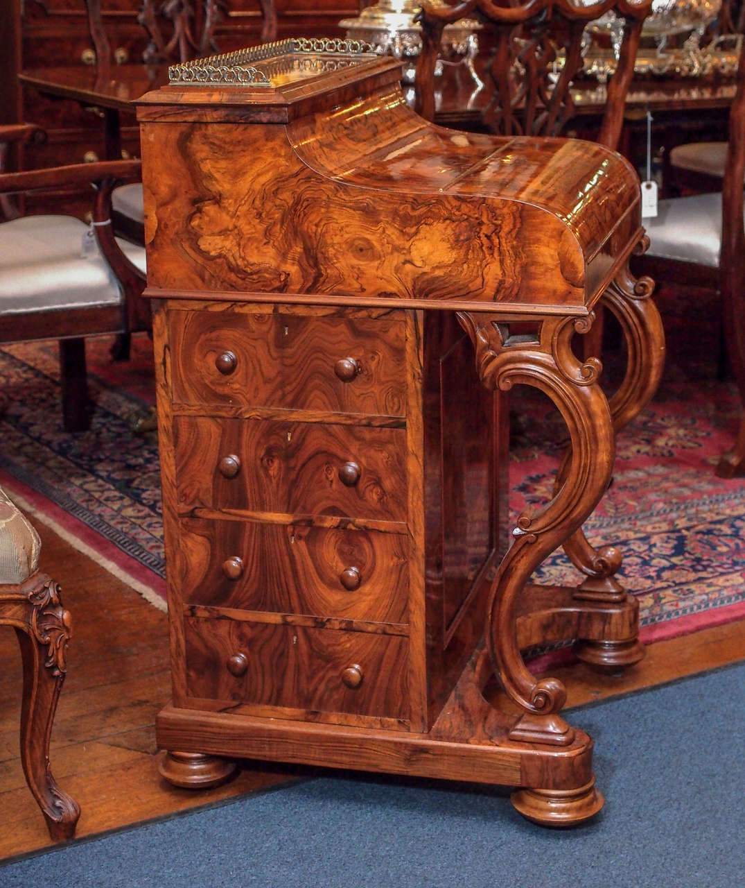 Antique Davenport Desk circa 18651875 For Sale at 1stDibs davenport