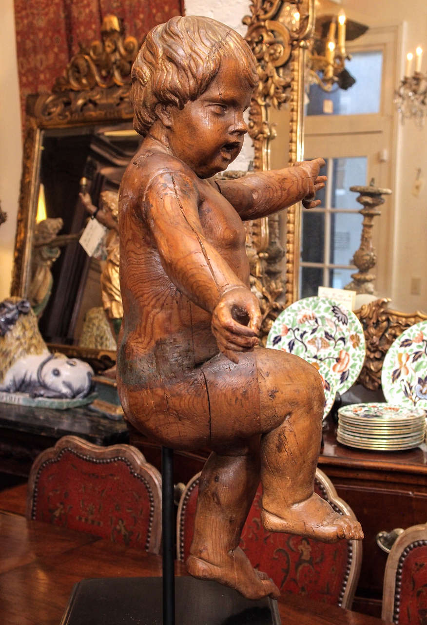 18th Century Italian Putti on Later Base For Sale 1