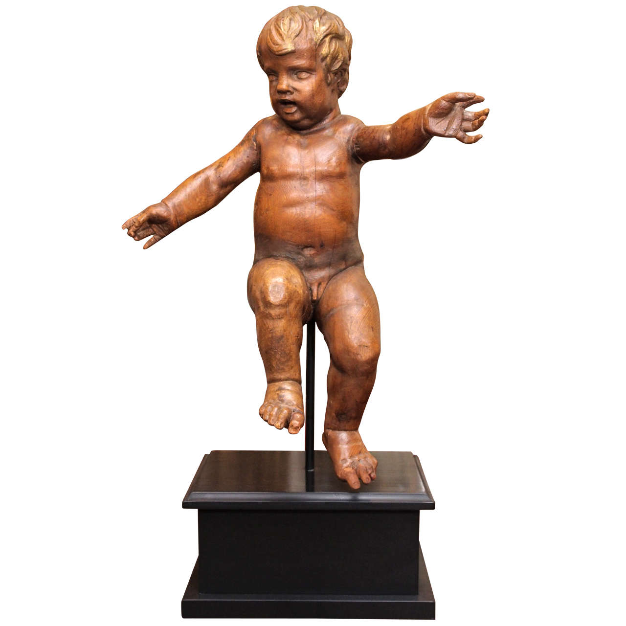 18th Century Italian Putti on Later Base For Sale